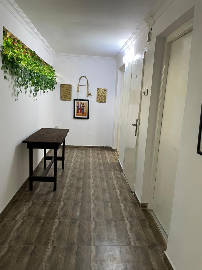 Vintage hallway and corridor