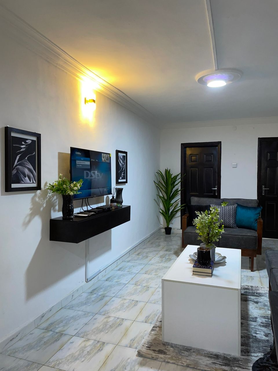 Contemporary apartment interior